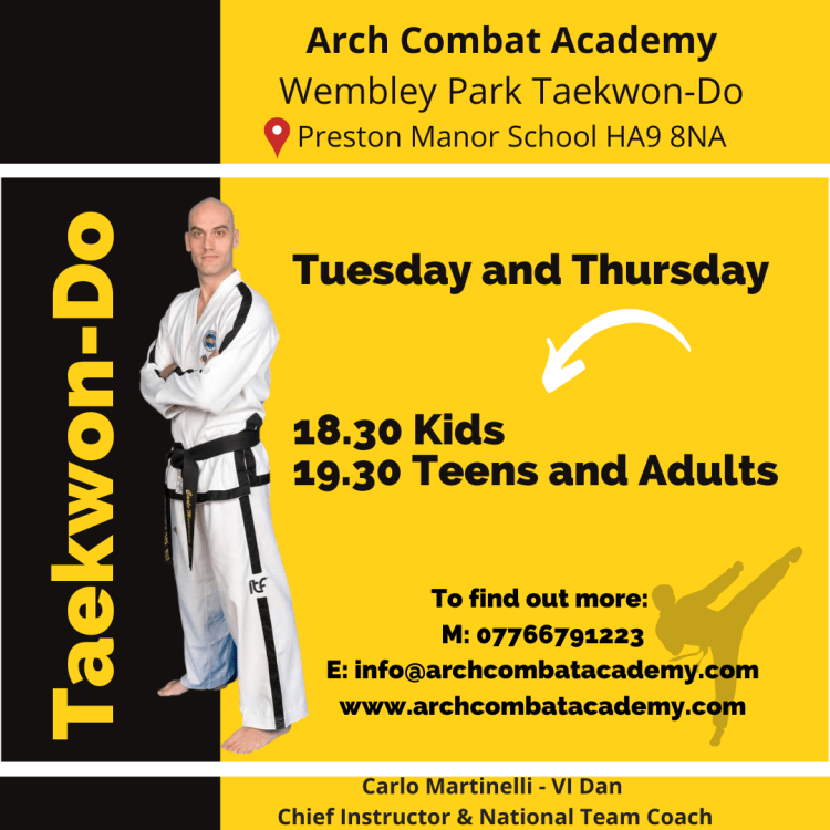 Arch Combat Academy Wembley Park Taekwon-do - flyer