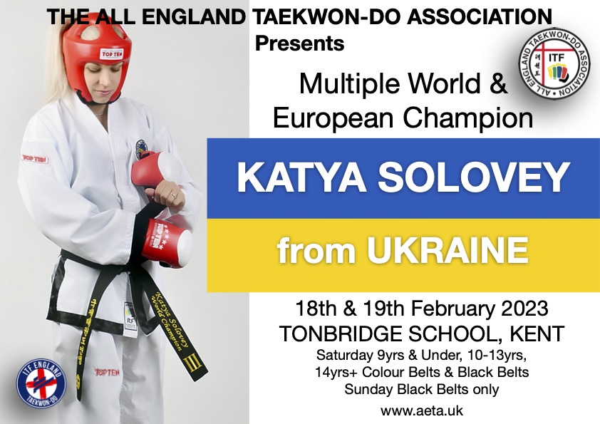 Katya Solovey Seminar - Arch Combat Academy Wembley Park Taekwon-Do martial arts