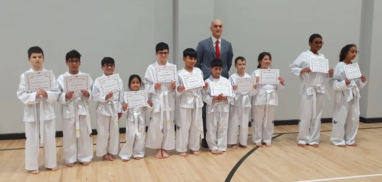 Spring grading 2023 - Arch Combat Academy Wembley Park Taekwon-Do Martial Arts