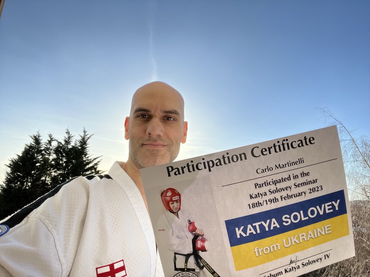 Katya Solovey Seminar picture 4 - Arch Combat Academy Wembley Park Taekwon-Do Martial Arts