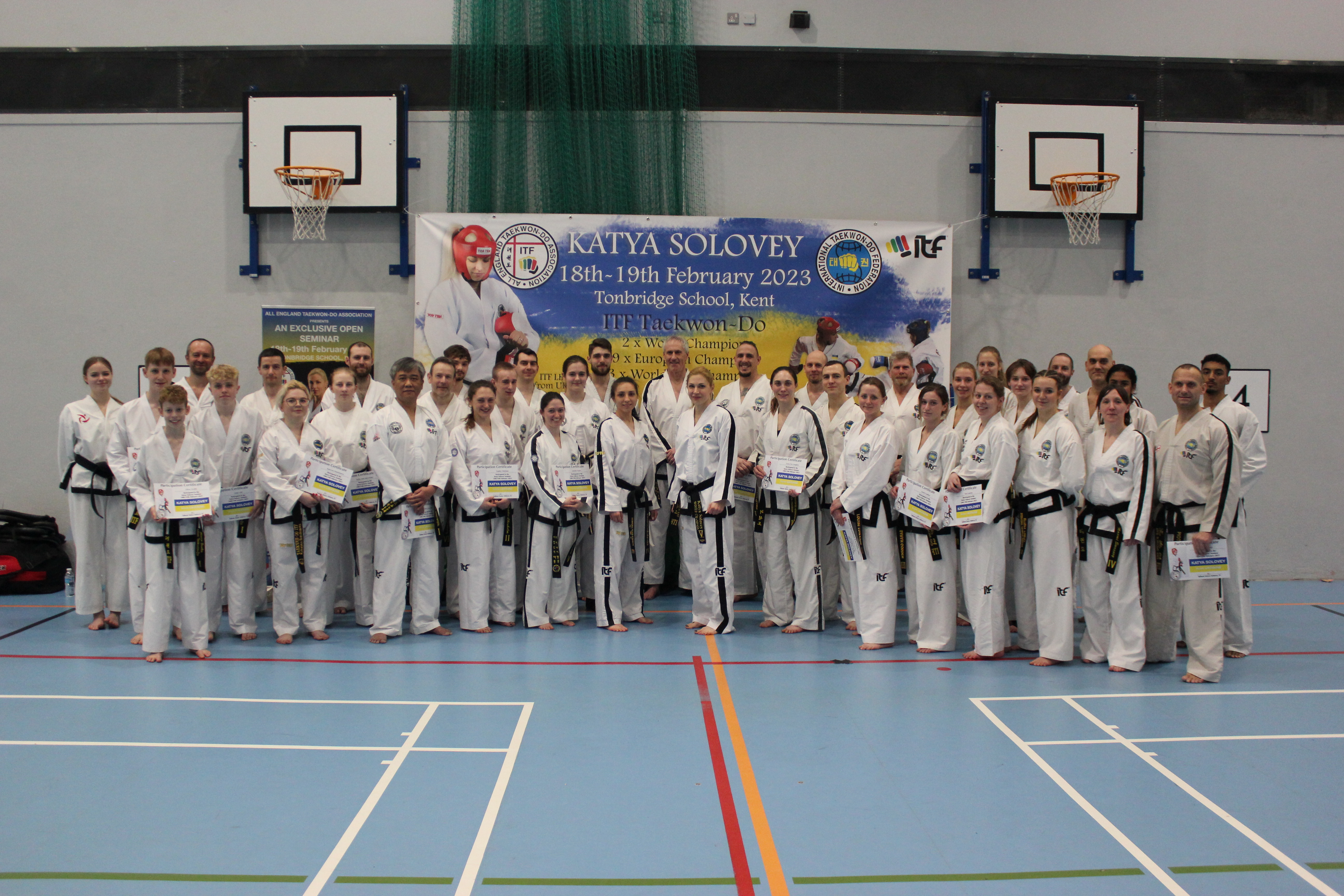 Katya Solovey Seminar picture 3 - Arch Combat Academy Wembley Park Taekwon-Do Martial Arts