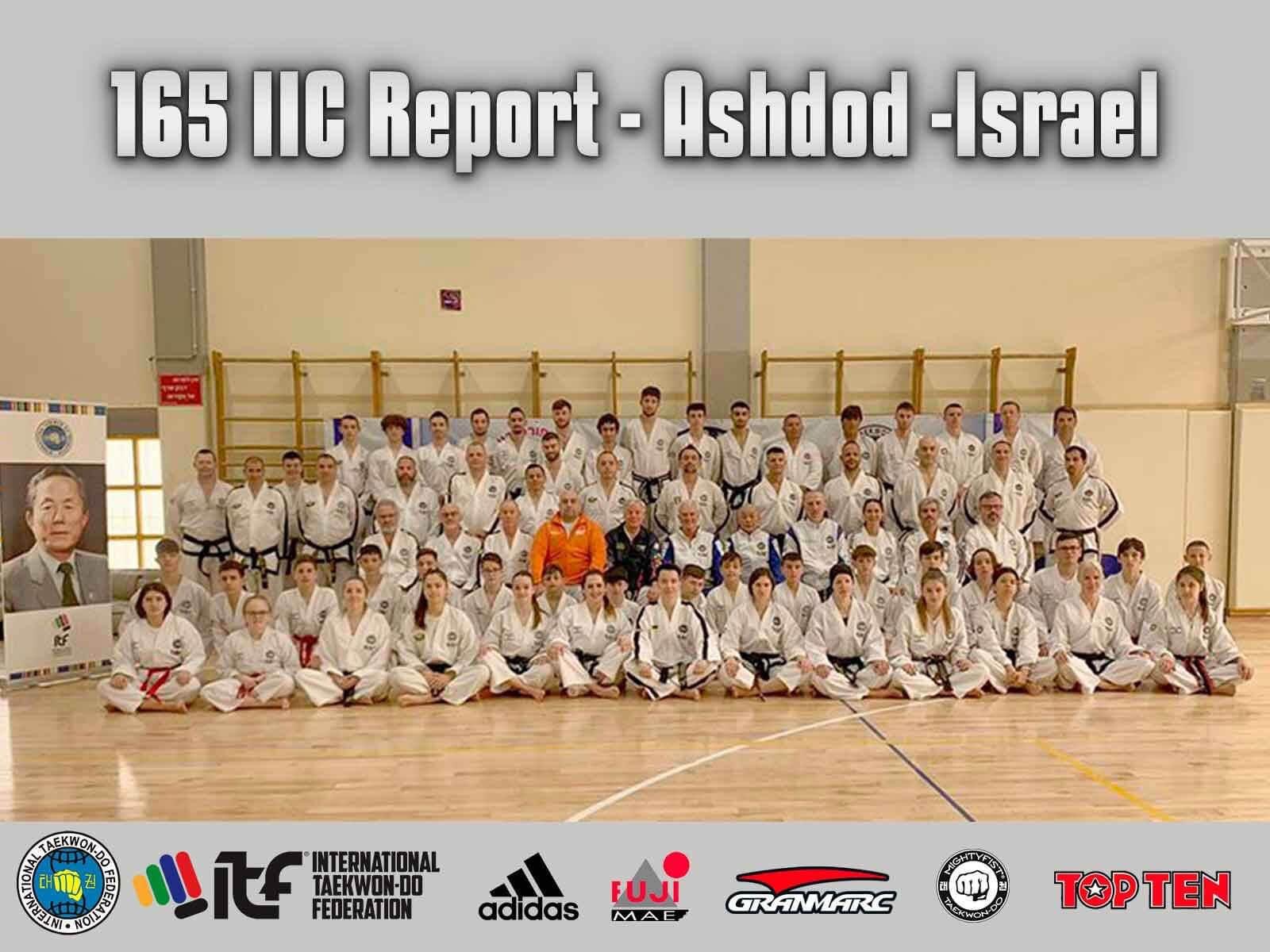 IIC Israel 2023 & VII Dan grading 11 - Arch Combat Academy Wembley Park Taekwon-Do Martial Arts