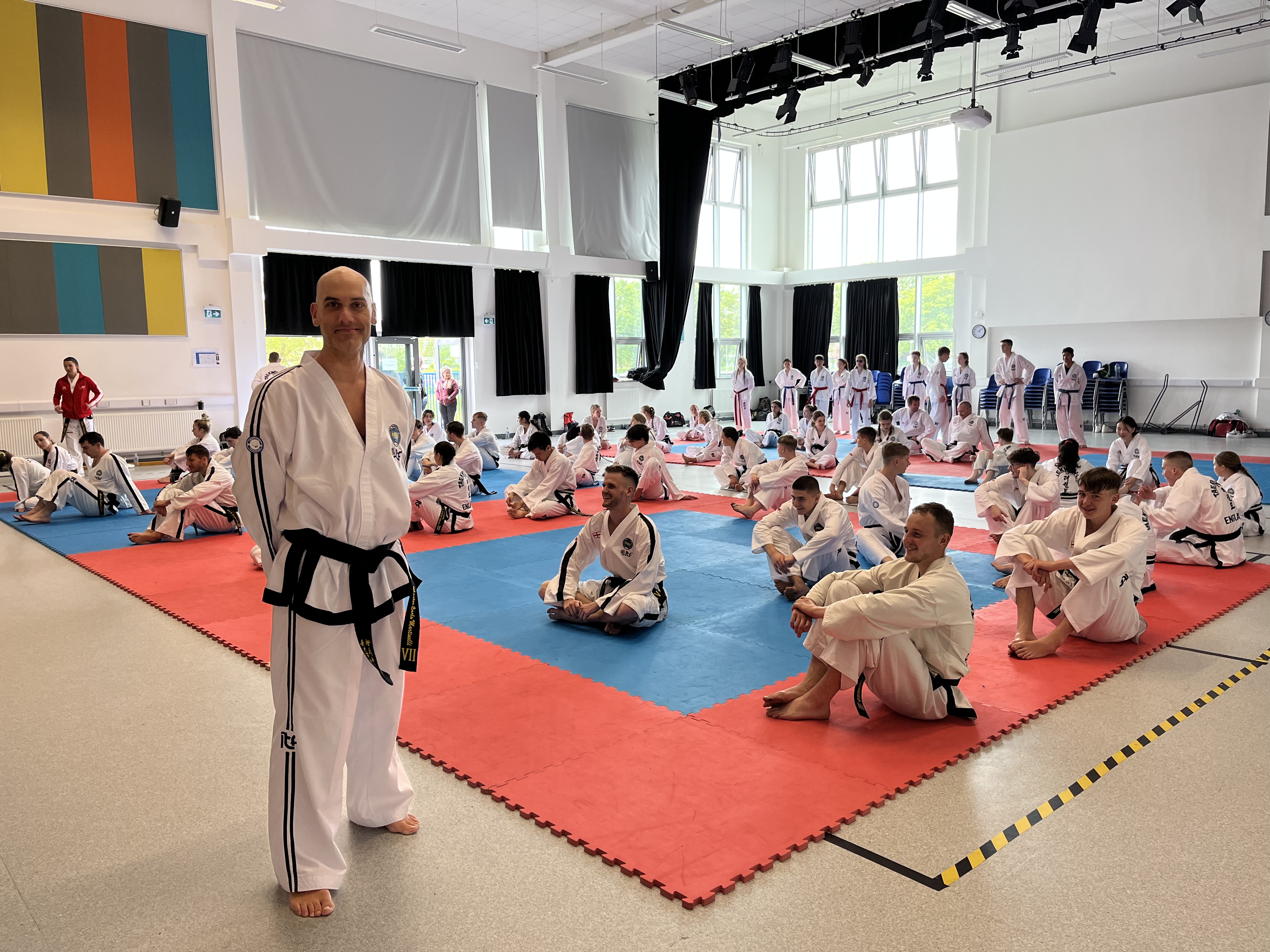 Squad session 21/05/2023 - Arch Combat Academy Wembley Park Taekwon-Do Martial Arts Carlo Martinelli