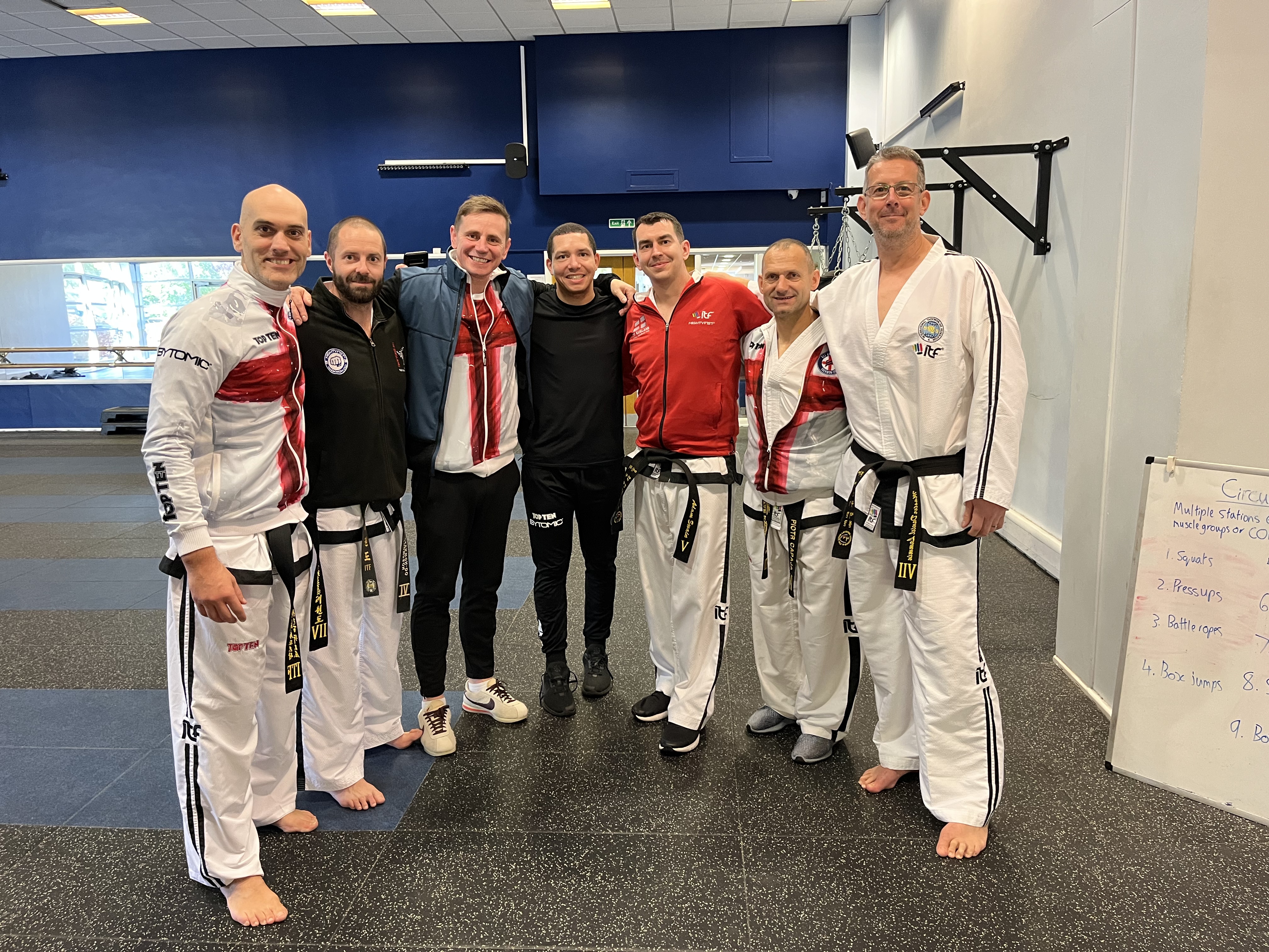 National Team Selection and Squad Session 22/10/2023 - Arch Combat Academy Wembley Park Taekwon-Do Martial Arts Carlo Martinelli