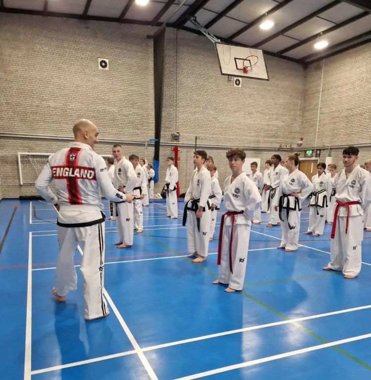 National Team Selection and Squad Session 05/11/2023 - Arch Combat Academy Wembley Park Taekwon-Do Martial Arts Carlo Martinelli