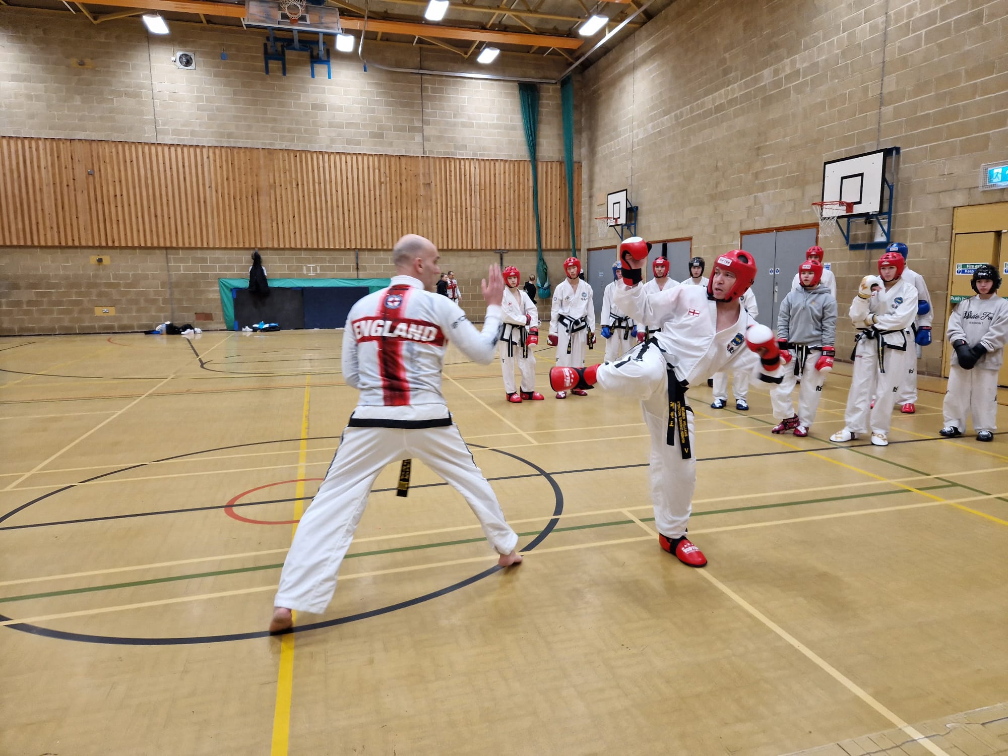 National Team Selection and Squad Session 20&21/01/2024 1 - Arch Combat Academy Wembley Park Taekwon-Do Martial Arts Carlo Martinelli