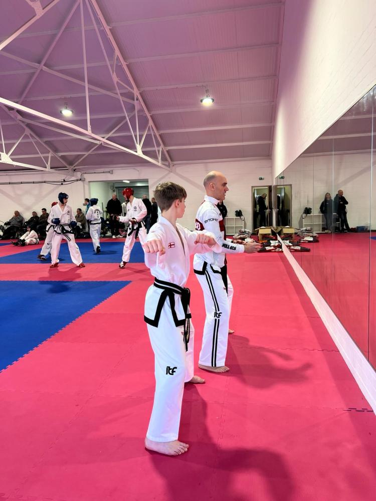 National Team Squad Session 24/03/2024 - Arch Combat Academy Wembley Park Taekwon-Do Martial Arts Carlo Martinelli