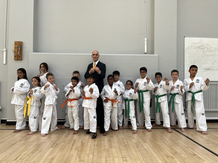 Summer grading 2024 - Arch Combat Academy Wembley Park Taekwon-Do Martial Arts Carlo Martinelli