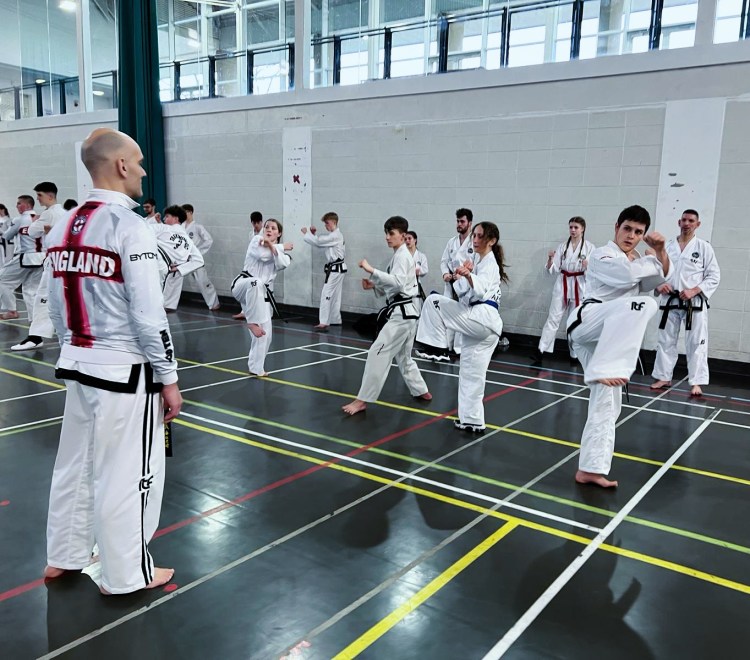 National Team Selection and Squad Session 02&03/03/2024 - Arch Combat Academy Wembley Park Taekwon-Do Martial Arts Carlo Martinelli