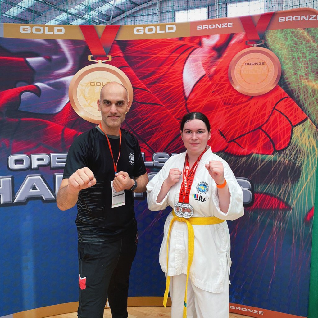 Open Welsh 2024 2 - Arch Combat Academy Wembley Park Taekwon-Do Martial Arts Carlo Martinelli
