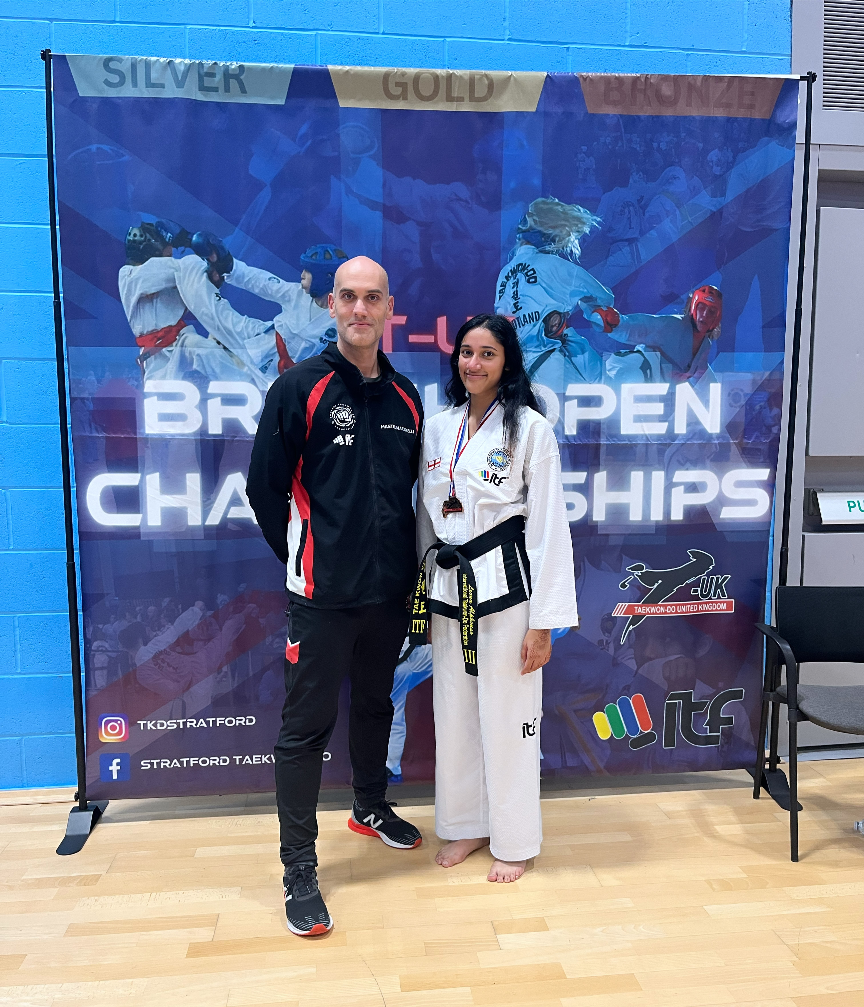 T-UK British Open Championships - Arch Combat Academy Wembley Park Taekwon-Do Martial Arts Carlo Martinelli