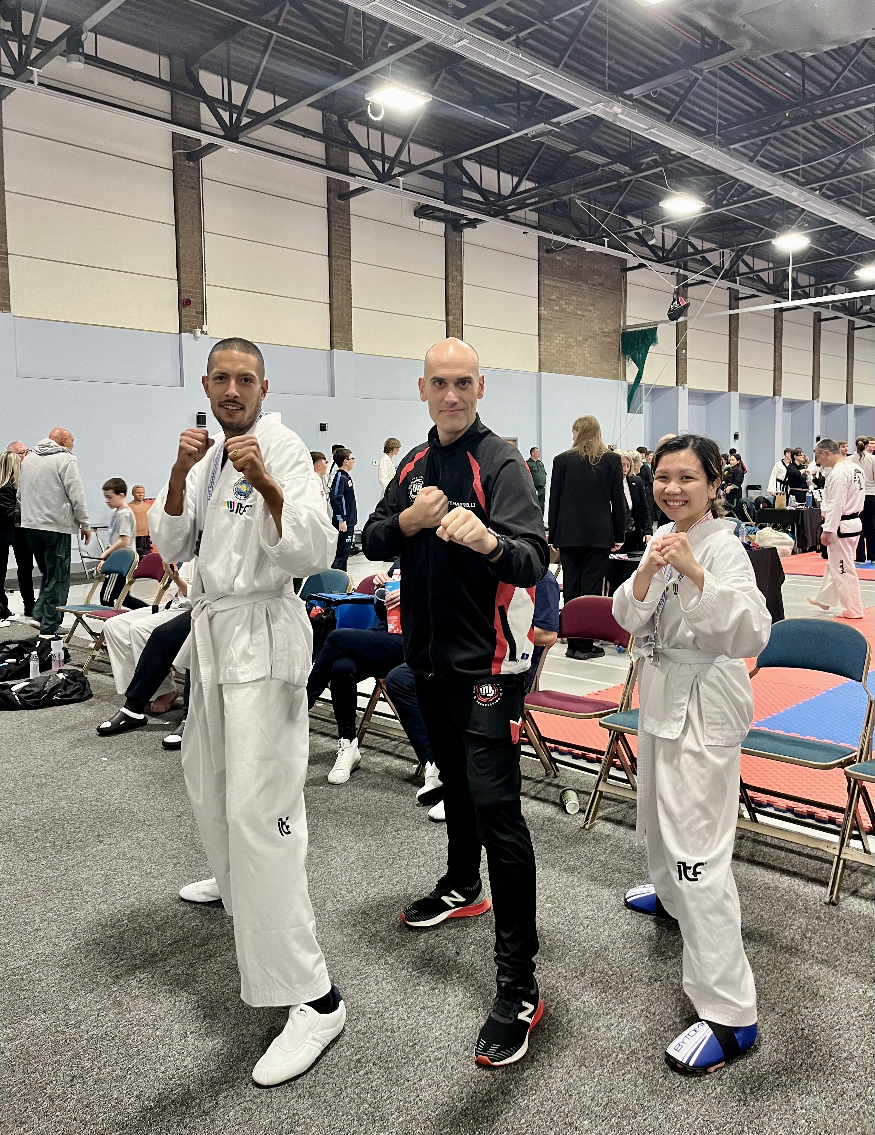 P.U.M.A. British Open Championships - Arch Combat Academy Wembley Park Taekwon-Do Martial Arts Carlo Martinelli