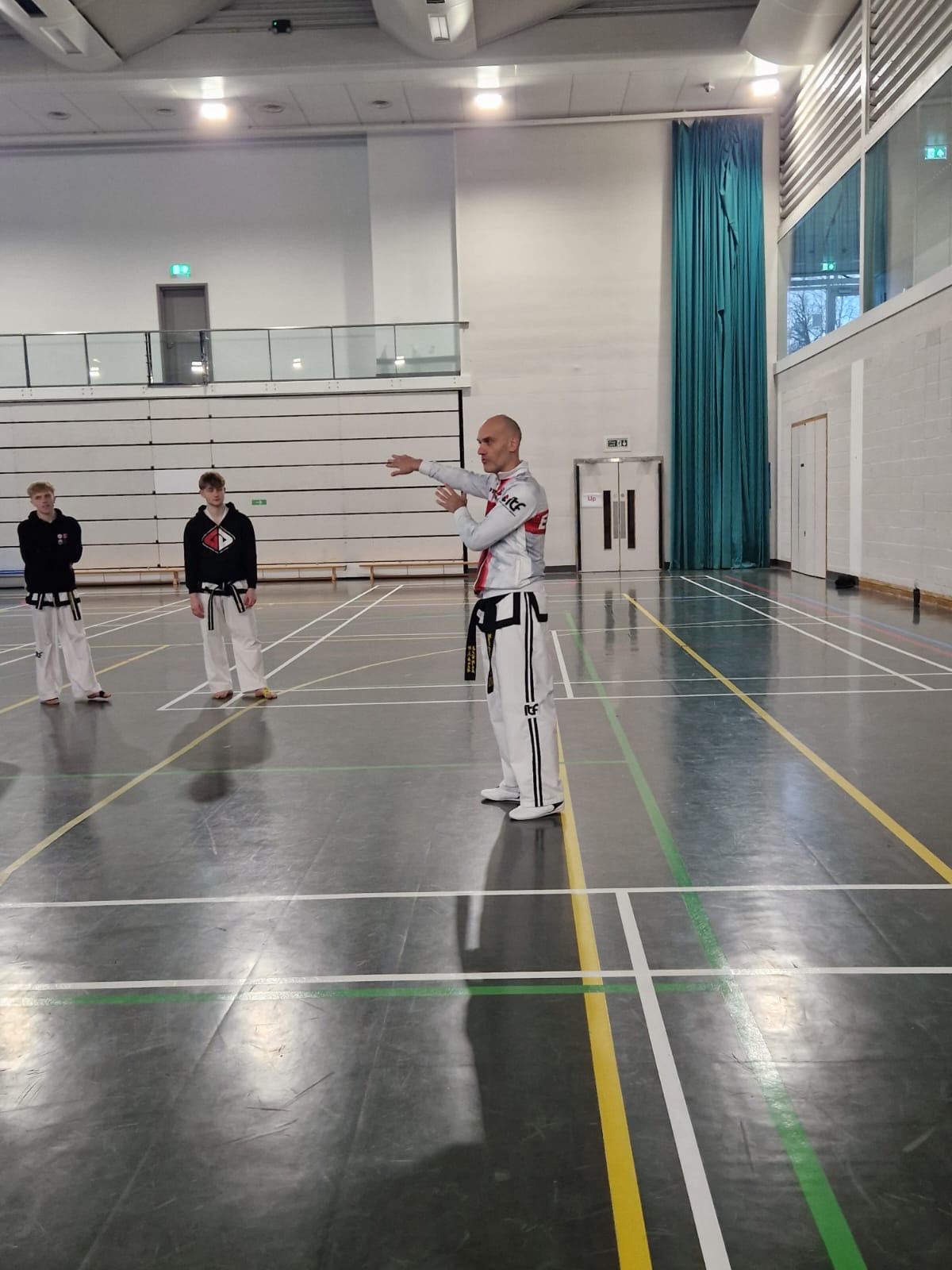 National Team Squad Session 05/01/2025 - Arch Combat Academy Wembley Park Taekwon-Do Martial Arts Carlo Martinelli