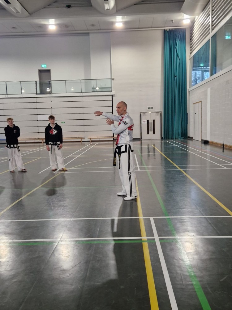 National Team Squad Session 05/01/2025 - Arch Combat Academy Wembley Park Taekwon-Do Martial Arts Carlo Martinelli