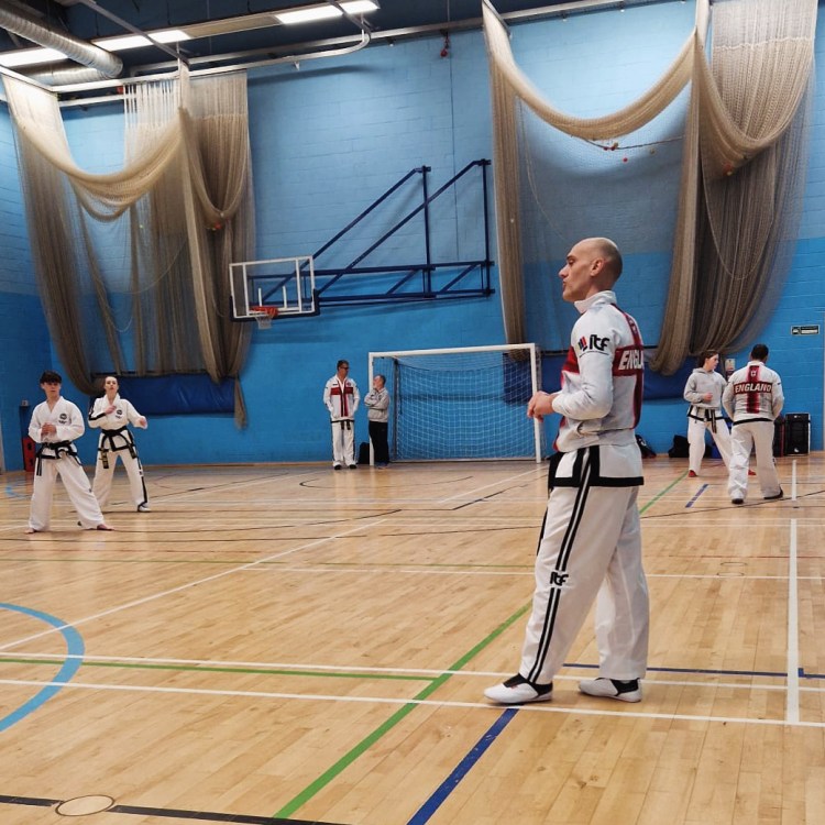 National Team Squad Session 1&2/02/2025 - Arch Combat Academy Wembley Park Taekwon-Do Martial Arts Carlo Martinelli