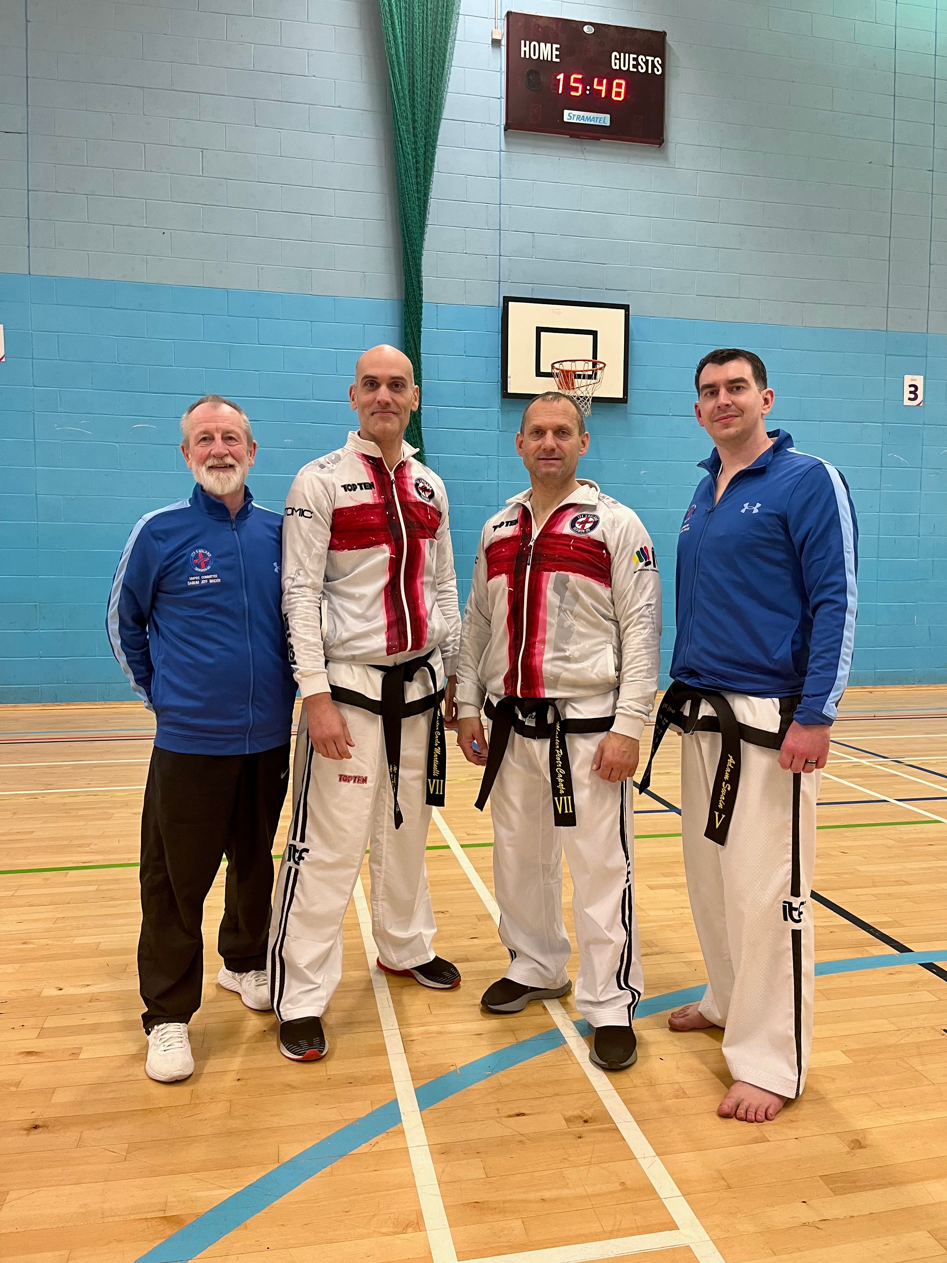 National Team Squad Session 15/03/2025 - Arch Combat Academy Wembley Park Taekwon-Do Martial Arts Carlo Martinelli